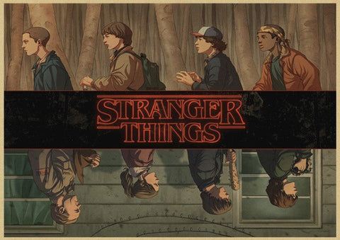 Affiche Stranger Things® Upside Down