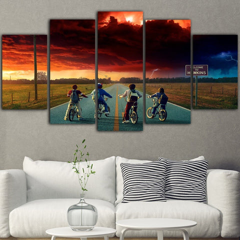 Tableau Stranger Things™ <br> Welcome To Hawkins